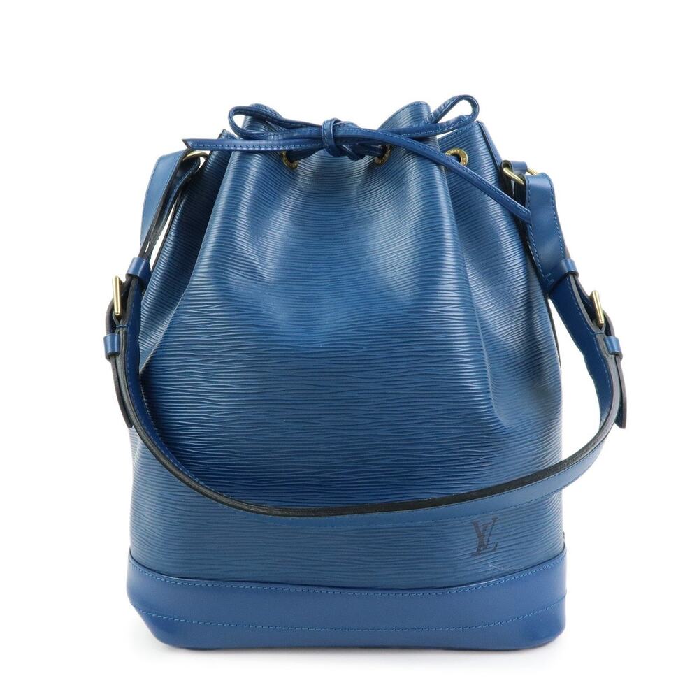 Louis Vuitton Epi Noe Bucket Bag Blue